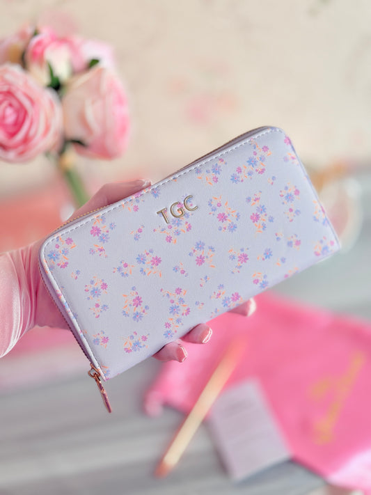 TGC BloomZip Wallet (Purple)