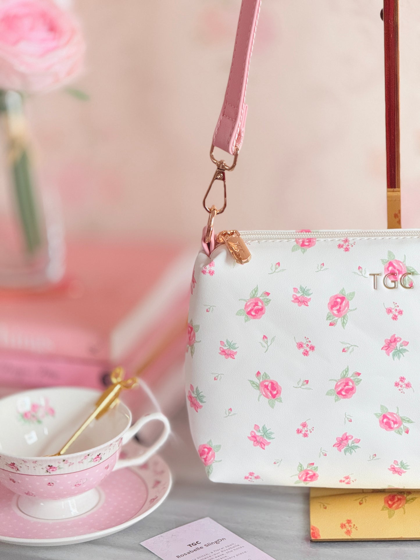TGC Rosabelle SlingOn (White-Pink)