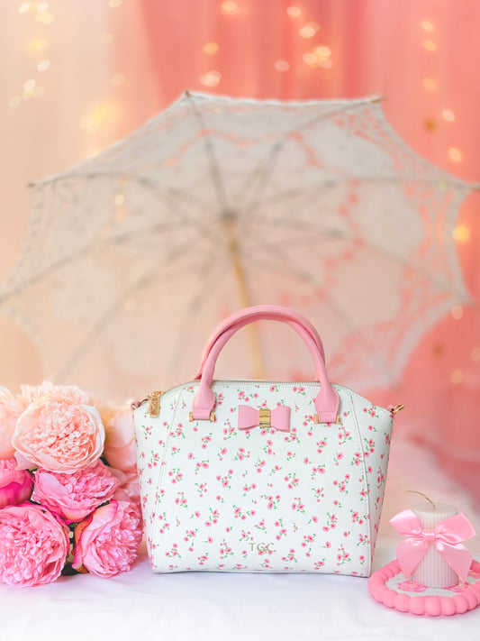 TGC Bow Belle (White-Pink)