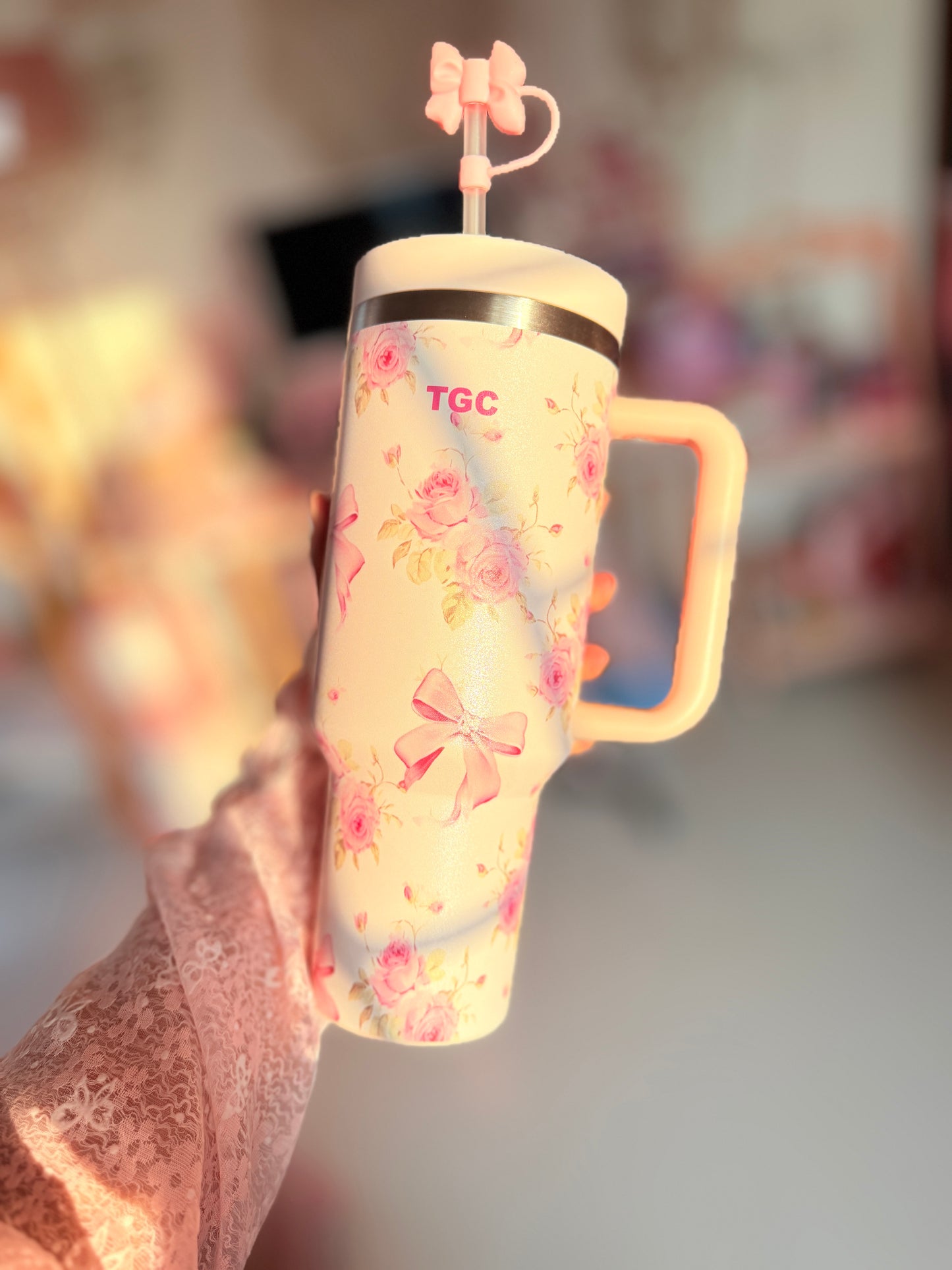 TGC Tumbler Sipper (White)