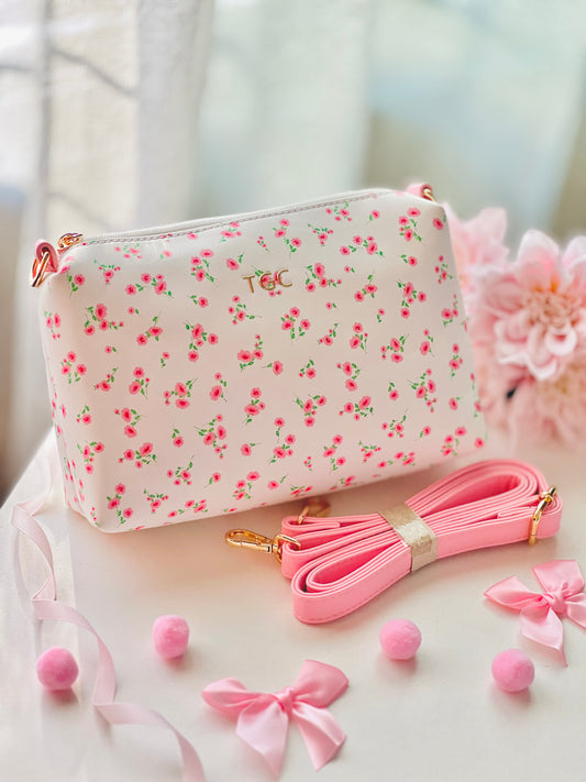 TGC Bowette Sling (White - Pink)
