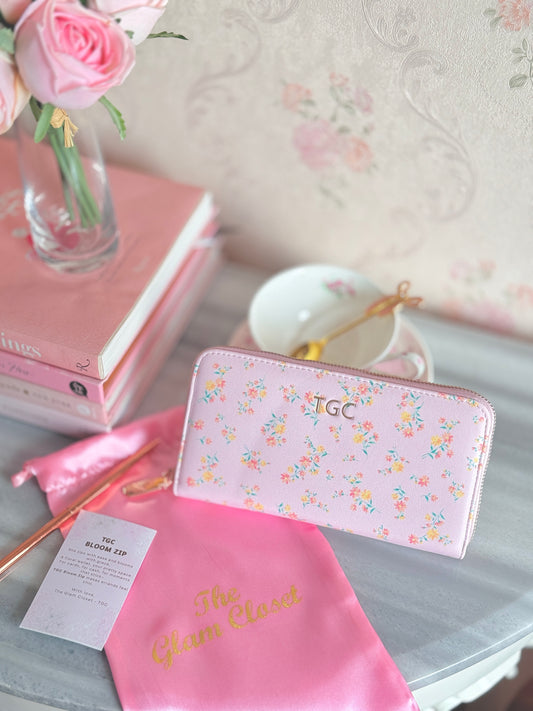 TGC BloomZip Wallet (Pink)