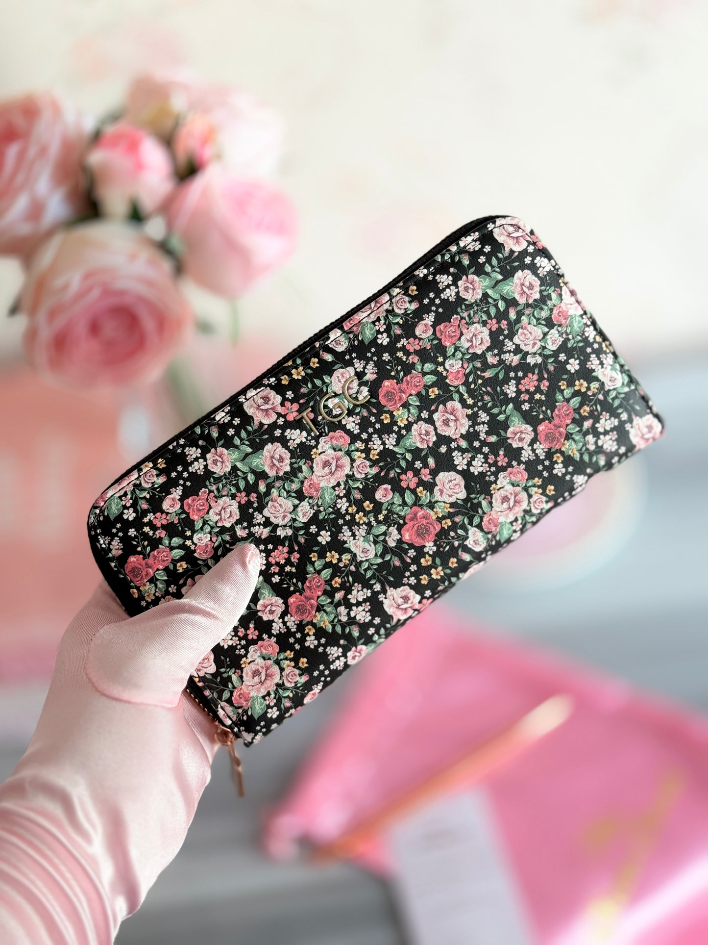 TGC BloomZip Wallet (Black)